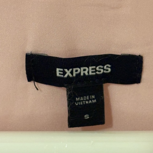 Express Blush Ruffle Blouse - Picture 2 of 5